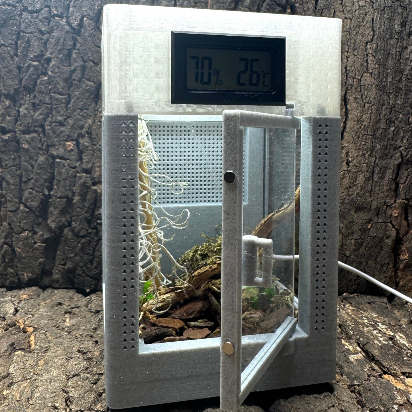 Mikro-Terrarium – Limited Edition im hochwertigen Marmor-Stil
